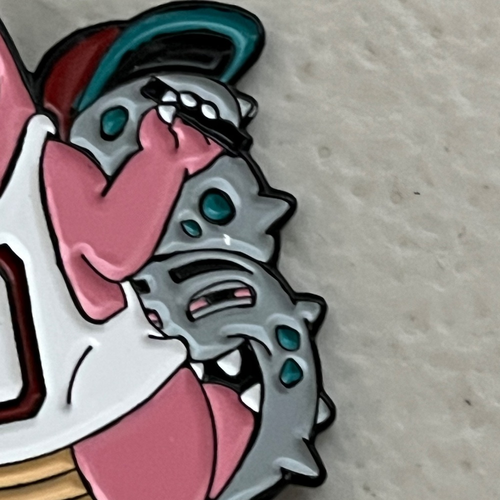 Slowbro 420 Pokemon Enamel Pin Pins Brooch Jersey Sports Streetwear New Era Hats - Picture 3 of 9